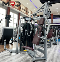 Mesin Chest Press Ganda Duduk MRD, Produk Terlaris dari Pabrik, Peralatan Fitness Gym dengan Beban Pin, Latihan Kekuatan untuk Gym