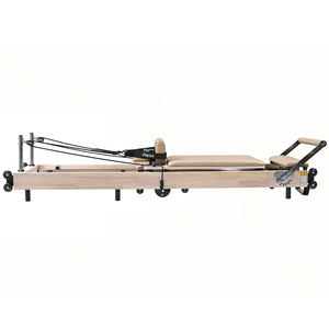 AOC-FL110 Reformer <span class=keywords><strong>de</strong></span> <span class=keywords><strong>Pilates</strong></span> Plegable <span class=keywords><strong>de</strong></span> Madera <span class=keywords><strong>de</strong></span> Arce en Color Personalizado, Máquina <span class=keywords><strong>de</strong></span> <span class=keywords><strong>Pilates</strong></span> Plegable <span class=keywords><strong>de</strong></span> Lujo para Uso Doméstico, <span class=keywords><strong>Cama</strong></span> Core - Product Image 6