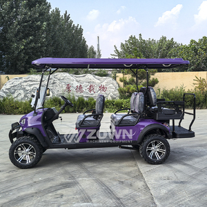 Véhicule de golf classique 6 places non fermé de haute qualité avec batterie 48V et moteur AC intelligent – Offre spéciale - Product Image 4