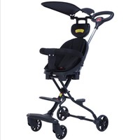 Poussette pliable manuelle multicolore Yobe Baby YB-CT03 à quatre roues pour tout-petits, avec cadre en alliage d'aluminium léger