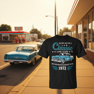 Camiseta clásica de cumpleaños de 1972 para leyendas nacidas en 1972 - Product Image 3