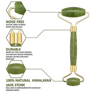 personnalisé naturel du visage massage rouleau de <span class=keywords><strong>jade</strong></span> <span class=keywords><strong>gua</strong></span> <span class=keywords><strong>sha</strong></span> ensemble rouleau de beauté pour <span class=keywords><strong>le</strong></span> visage outils de massage - Product Image 2