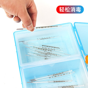 กล่องเก็บอุปกรณ์ทางการแพทย์ในโรงพยาบาล สำหรับแช่ฆ่าเชื้อและเก็บรักษาเครื่องวัดอุณหภูมิและยา - Product Image 5