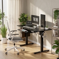 Bureau debout ergonomique à installation rapide, table réglable en hauteur, mobilier de bureau