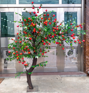 Cây quả lựu nhân tạo để trang trí nhà cửa, phòng khách, cửa hàng trái cây, cây cảnh giả - Product Image 6