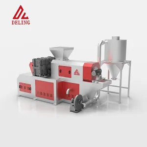 HDPE LDPE PE PP chất thải màng nhựa tái chế ép pelletizing Máy tái chế máy cho chất thải nhựa