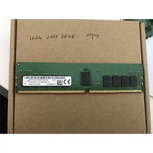 100% Micron 메모리 16GB DDR4-2666 2RX8 ECC REG 서버 ram