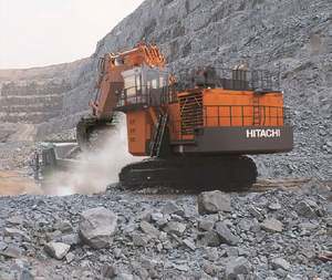 Mini-excavatrice Hitachi EX1200-7 d'occasion, capacité de 118 tonnes - Product Image 2