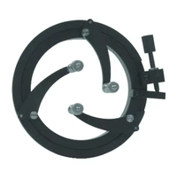 03OM852 Aluminium Interferometer Self-Centering Lens Mount dengan Garansi 1 Tahun Diameter Penjepit 15-130mm Merek JK