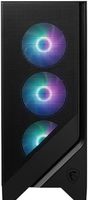 Boîtier PC de jeu MAG Forge 321R Airflow Premium Full Tower avec panneau latéral en acrylique, ventilateurs ARGB préinstallés, 120 mm, 360 mm, liquide