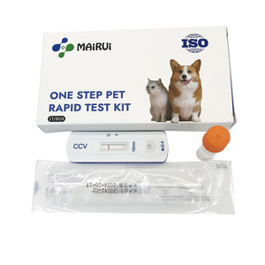 Độ chính xác cao ccv/CDV/CPV/chw nhanh chóng <span class=keywords><strong>Kit</strong></span> kiểm tra cho chăm sóc Vật Nuôi Thú Y kiểm tra Strips cho nhanh chóng chẩn đoán - Product Image 4
