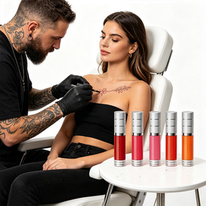 Long retention semi-permanent tint cream for mist brows lips <b>soft</b> transparent texture smooth application no blurry edge mild - Product Image 5