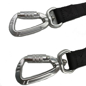 Clips de aluminio Correa elástica de nailon duradera personalizada para dos perros, correa doble para perros, correa para perros gemelos, correa para perros múltiples - Product Image 2