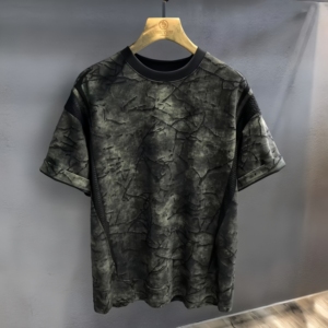 T-<span class=keywords><strong>shirt</strong></span> tendance pour homme, version haute qualité 1:1, tricoté en coton 100% respirant, collection 2026 - Product Image 2
