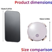 Veilleuse LED à commande par interrupteur Gentle Glow, en ABS, sans fil, magnétique, pour chambre de bébé, lumière douce, sans installation, sans tracas