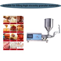 Machine de remplissage de bureau à double vis, pompe à cavité progressive pour eaux usées, aliments, gels, beurres, huiles, sodas et crèmes à haute viscosité