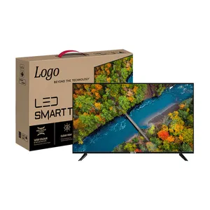 32 polegadas Smart LED TV Televisor OEM Personalizar Logotipo 32 40 43 Polegada Smart TV Preço