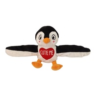Shanghai Oriland Kawaii Doux En Peluche Pingouin Bracelet Bracelet Slap Animal Jouet avec PP Coton Remplissage Enfant Cadeau D'anniversaire