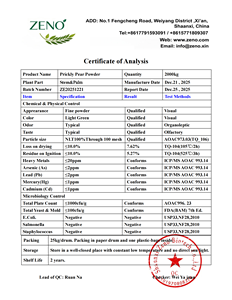 Extracto de Cactus Hoodia 100% Natural en Polvo, 99% Polvo de Cactus Opuntia Ficus Indica - Product Image 3