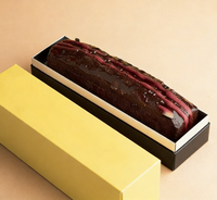 Scatola in Carta Nera Opaca Premium per Dessert: Dove il Contrasto Cromatico e la Struttura Robusta Creano un Doppio Regalo per Occhi e Palato