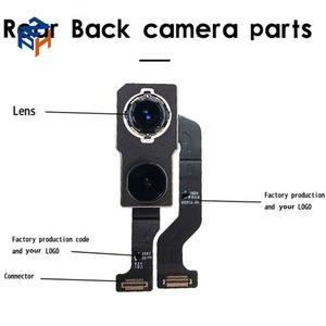 Phía sau trở lại máy ảnh khuôn mẫu cho <span class=keywords><strong>iPhone</strong></span> 6 <span class=keywords><strong>6S</strong></span> 7 8 cộng với x XS <span class=keywords><strong>Proximity</strong></span> cảm biến nhỏ phía trước máy ảnh vòng điện thoại sửa chữa phần phụ kiện - Product Image 3