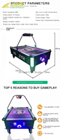 Arcade interactive monoplace ACS pour machine de jeu avec alimentation électrique pour centres de jeux à tickets à échanger