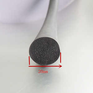 Epdm <b>Rubber</b> Foamed Seal <b>Strip</b> 20mm Diameter O Ring Shape High Temperature Resistance Door Sealing <b>Strip</b> Custom Made - Product Image 1