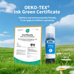 Juego de Tintas DTF para Impresora de Escritorio, 70ml 250ml, CMYK Blanco, a Base de Agua, para Impresión Digital por Transferencia de Calor, Venta al Por Mayor - Product Image 2