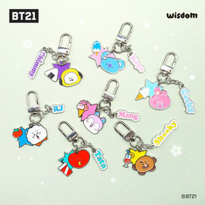Para BT21, llavero de Metal con diseño de muñeca, accesorios de moda, de dibujos animados, para adultos, con diseño de muñeca - Product Image 3