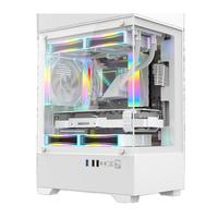 Usine vente mi tour USB 3.0 ABS + verre panneau avant Support Micro Atx carte mère boîtier d'ordinateur pour les jeux