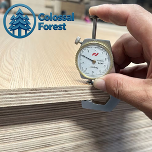 해양 등급 멜라민 합판 주방 캐비닛용 나무결 대리석 무늬 광택 무광 흰색 18mm 두께 방수 - Product Image 5