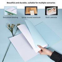 Anneaux spirales métalliques verts 9,5 mm, 100 pièces/boîte, pour reliure de cahiers A3, A4, A5, anneaux de reliure double boucle pour carnets