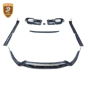 Kits de carrocería estilo DMC para Ferarri <span class=keywords><strong>F12</strong></span> faldón lateral de labio delantero de carbono forjado con difusor trasero RZ - Product Image 2