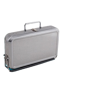 Lò nướng than BBQ di động ngoài trời, dễ dàng lắp ráp, gấp gọn, dùng cho cắm trại, mini - Product Image 3