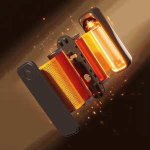 Mini <b>Heaters</b> USB Hand Warmers 2 Pack 5000mAh <b>Portable</b> Magnetic <b>Electric</b> Hand Warmer Rechargeable - Product Image 4