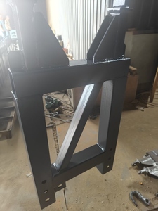 Support mural pour grue à tour, acier structurel haute résistance Q355B, revêtement antirouille noir, construction stable, directement <span class=keywords><strong>de</strong></span> l'usine - Product Image 2