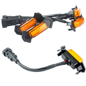 Moxi 4 Kit de coche parachoques delantero Hood rejilla Led luces GrilleGrille lámparas rejilla frontal luces para Tacoma 2016-2020 parachoques - Product Image 3