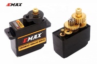 Servomoteur analogique micro EMAX Officiel ES08MA II 12g à engrenages métalliques pour modèles RC, bateaux, hélicoptères, avions, robots – Pièce de rechange