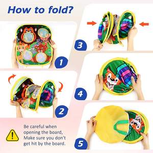 動物のビーンバッグトスゲームおもちゃ屋外トスゲーム、子供のための家族のパーティーパーティー用品、ギフトトスビーンバッグ - Product Image 5