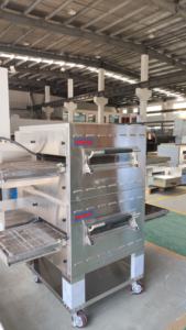 Four à <span class=keywords><strong>pizza</strong></span> à convoyeur à double contrôle de température pour la cuisson de pizzas électriques commerciales - Product Image 3