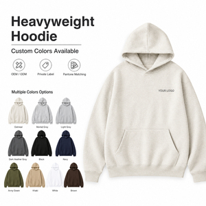 Sudadera con Capucha de Forro Polar Grueso de 300g para <span class=keywords><strong>Hombre</strong></span>, con Logotipo Personalizado al por Mayor, Estilo Urbano, Oversize, Unisex, Ajuste Holgado, OEM - Product Image 3