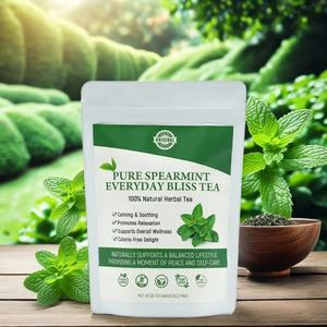 Té de Menta Verde Seca Orgánica Natural de Chinaherbs, Té de Hoja de Menta Seca Vegano, Té Refrescante con Sabor Tradicional - Product Image 6