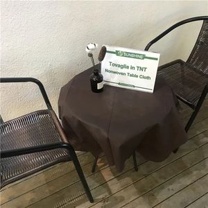 Nappe en <span class=keywords><strong>plastique</strong></span> <span class=keywords><strong>jetable</strong></span> imprimée sur mesure, imperméable, rectangulaire, pour restaurant, bar, fête, événements - Product Image 3