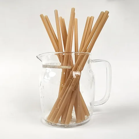 Pailles de canne à sucre biodégradables