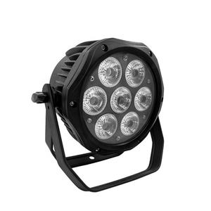 Proveedor de Guangzhou, Lámpara LED Par para Exteriores IP65, RGBWA UV, Resistente al Agua - Product Image 1