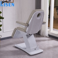 Modern Taşınabilir Elektrikli Hidrolik Lüks Döner Güzellik Salonu Masaj Masası Spa Kullanımı İçin Yüz Bakım Yatağı