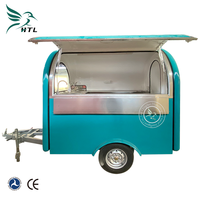 Petit Food Truck Cuisine Boissons Entièrement Équipé, Remorque de Restauration Mobile à Vendre – Grande Promotion aux États-Unis