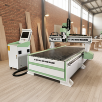 Router CNC Industrial ATC de 9KW 1325 para Muebles, Paneles, MDF, Madera Contrachapada, Equipo de Tallado y Corte
