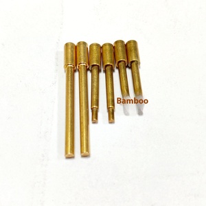 Kunden spezifische helle unbeschichtete Kupfers tifte 4mm Kopf durchmesser Amerikanisches/Europäisches/Koreanisches Ladegerät Netzteil Hardware-Stifte Stifte - Product Image 3