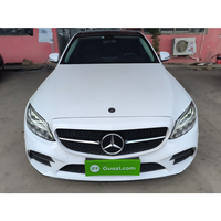 Guazi Mercedes-Benz Classe C 2021 Voiture d'occasion Essence Propulsion Arrière Berline Automatique 5 Places Conduite à Gauche Approvisionnement en Flotte Blanc En Stock
